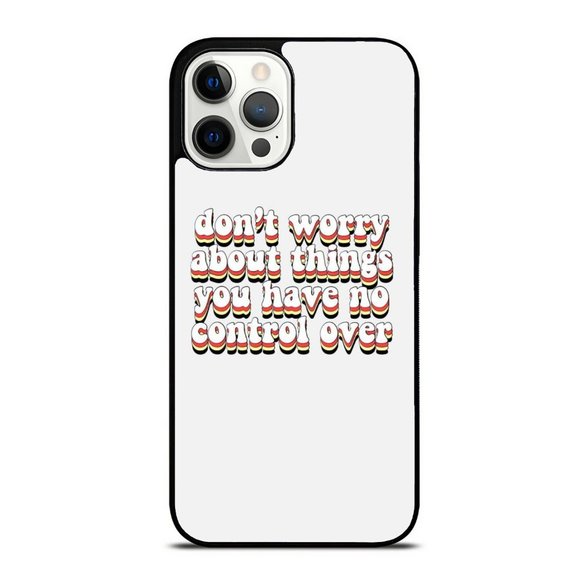 Don_t Worry - Motivational Positivity Quote Minimalist iPhone Case - Picture 1 of 1